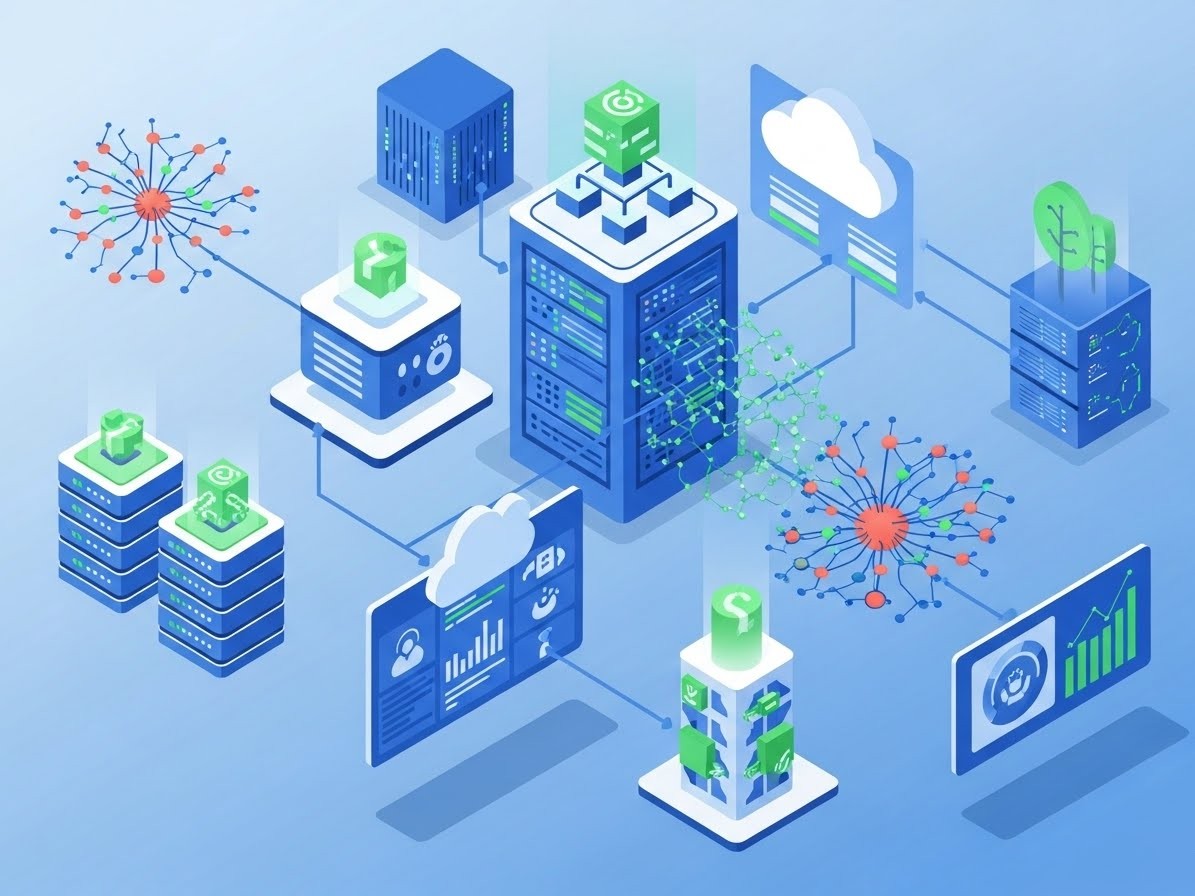 Quais são os benefícios da automação de TI usando machine learning em termos de escalabilidade e eficiência operacional?